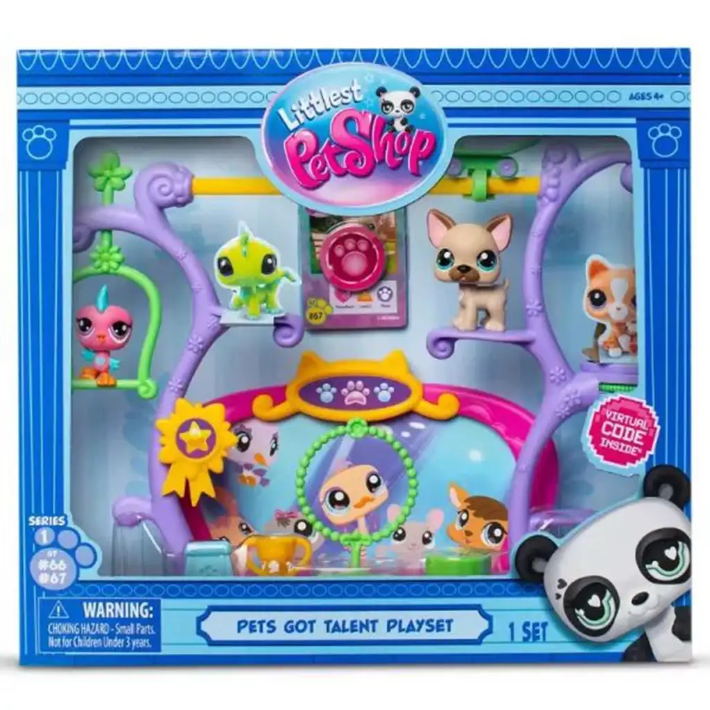 Littlest Pet Shop: Талантливи животни комплект с 2 фигурки, 1-ва серия изображение 1