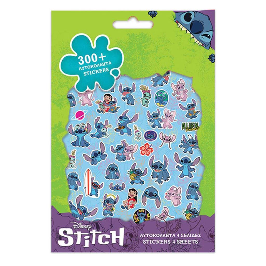 Луна: Disney Lilo и Stitch стикер комплект 300бр. изображение 1