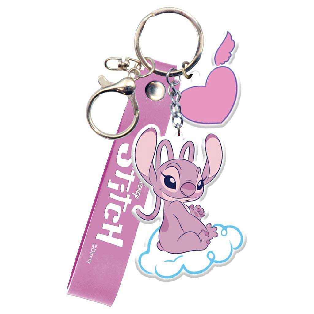 Луна: Disney Lilo&Stitch Angel фигурен ключодържател изображение 1