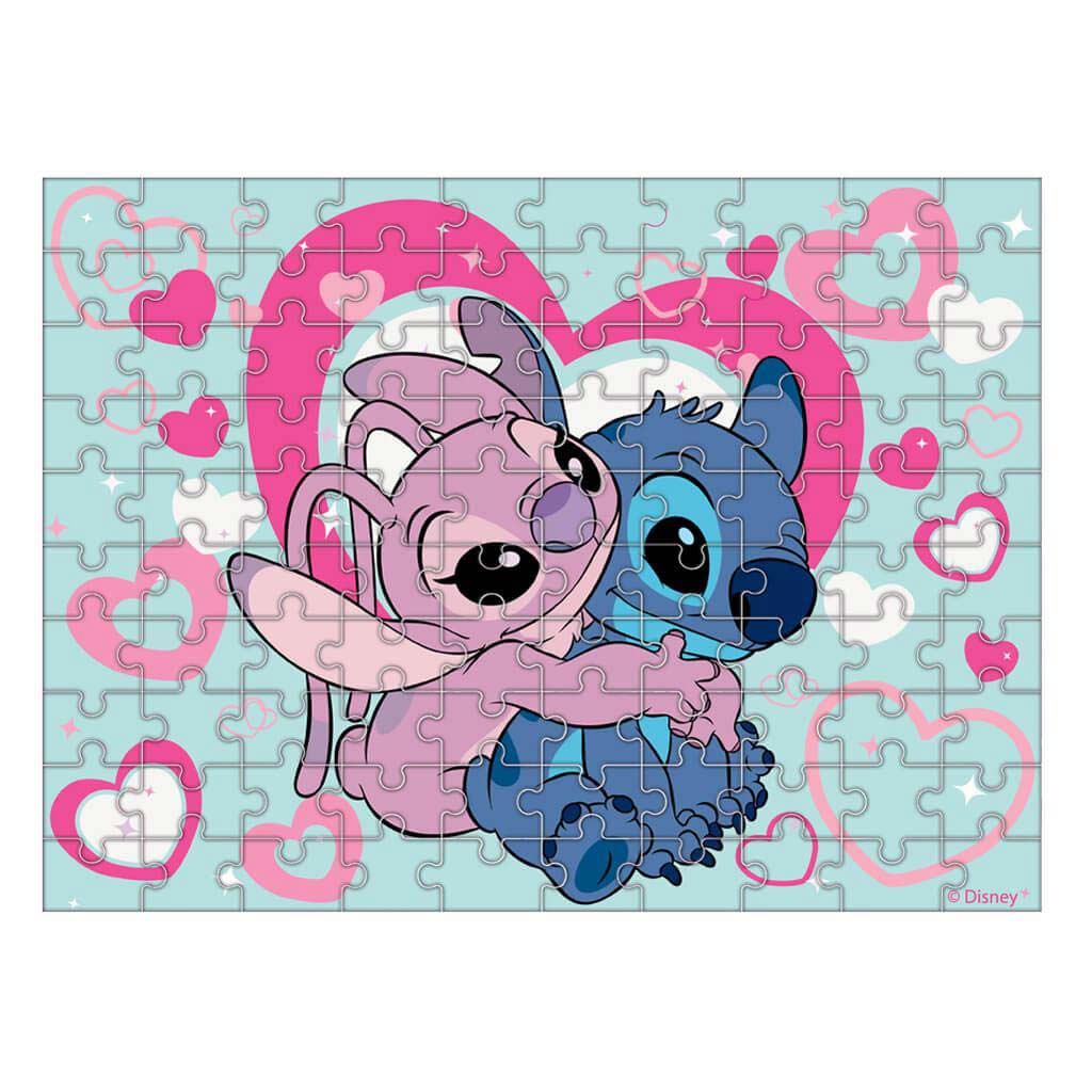 Луна: Disney Stitch 100бр. светещ пъзел изображение 2