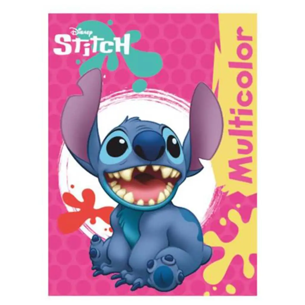Луна: Disney Stitch оцветяваща книга A4 с 32 страници изображение 1