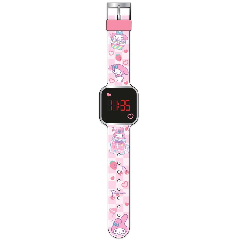 Луна: Hello Kitty My Melody LED часовник изображение 2