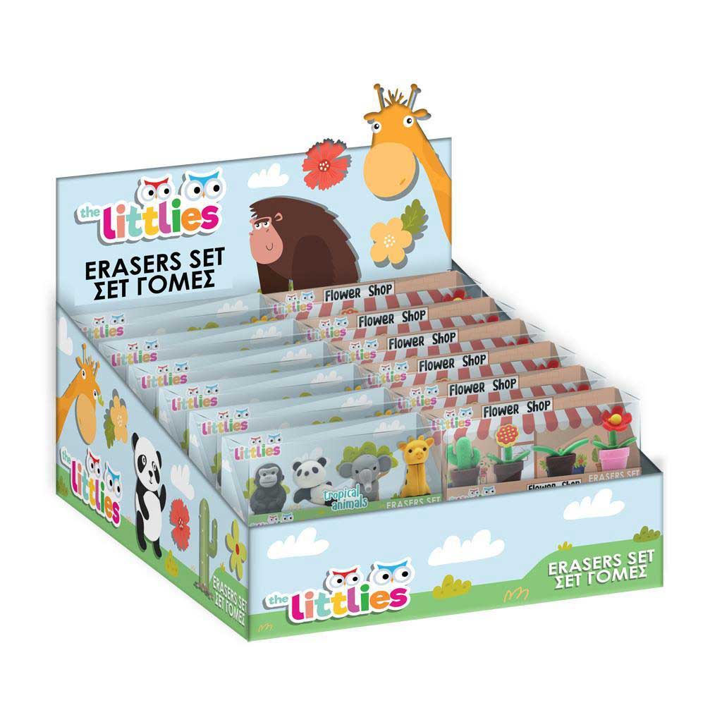Луна: Комплект гумички The Littlies в кутия с 4 броя в различни варианти изображение 1