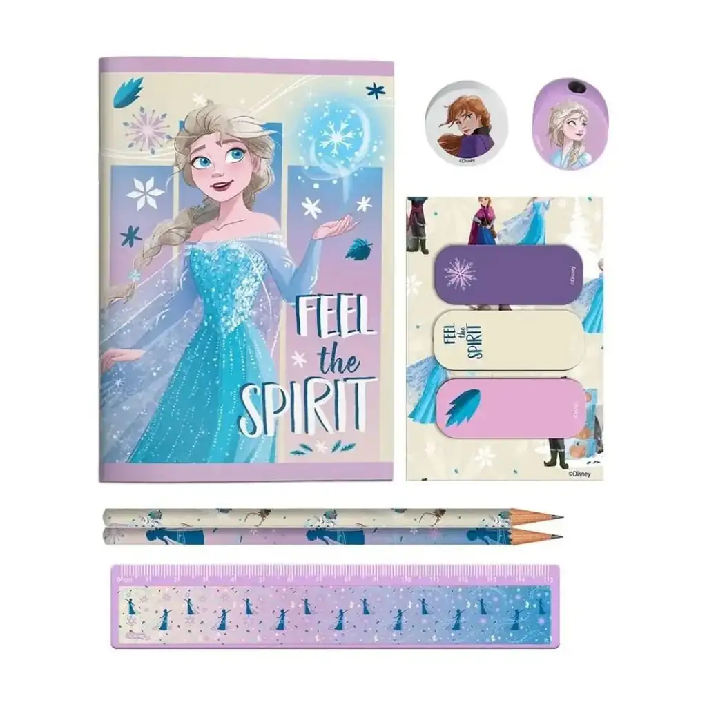 Луна: Комплект канцеларски материали Frozen 10бр. изображение 2
