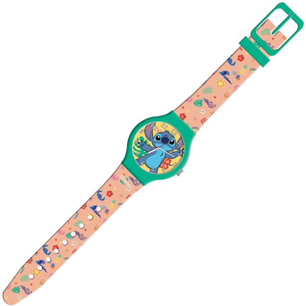 Луна: Lilo & Stitch аналогов часовник в метална кутия изображение 2