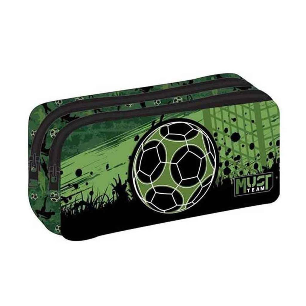 Луна: Must Team Football Pro Player 2-етажен цилиндричен несесер 21x6x9cm изображение 1