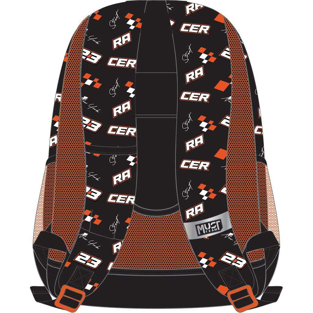 Луна: Must Team Street Racer автомобилна раница с кръгли ъгли, 3 отделения 32x18x43cm изображение 2