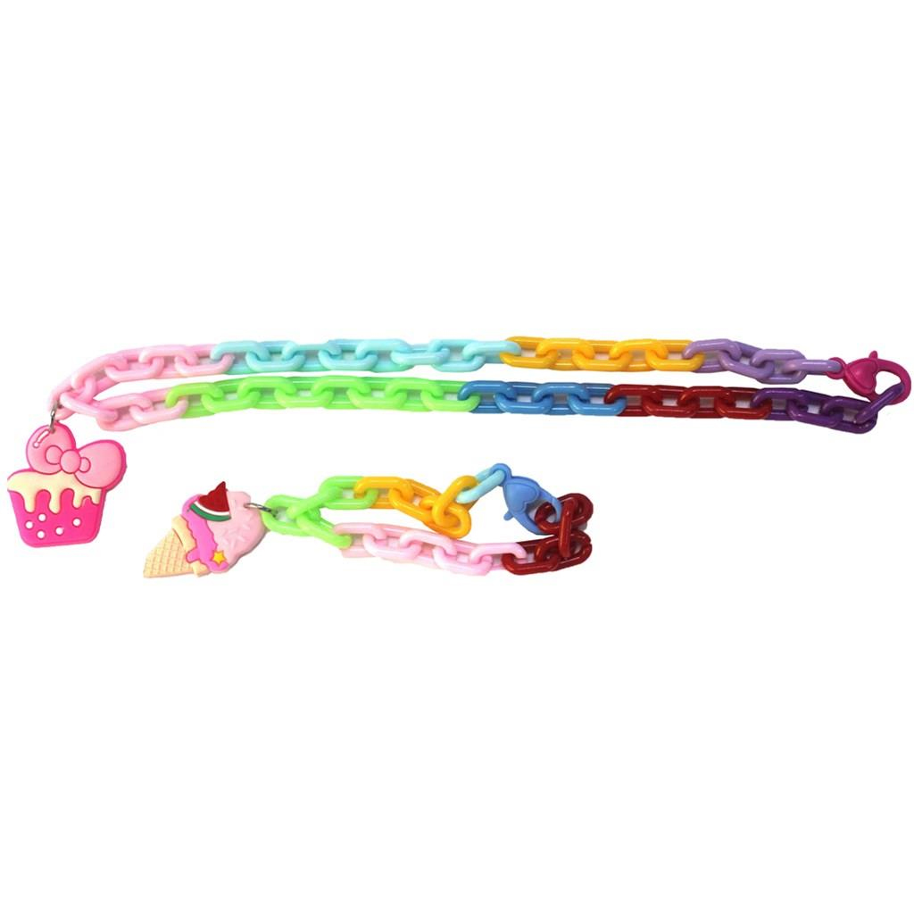 Луна: Нанизваеми мъниста в цветна форма в контейнер с различни варианти 1бр изображение 3