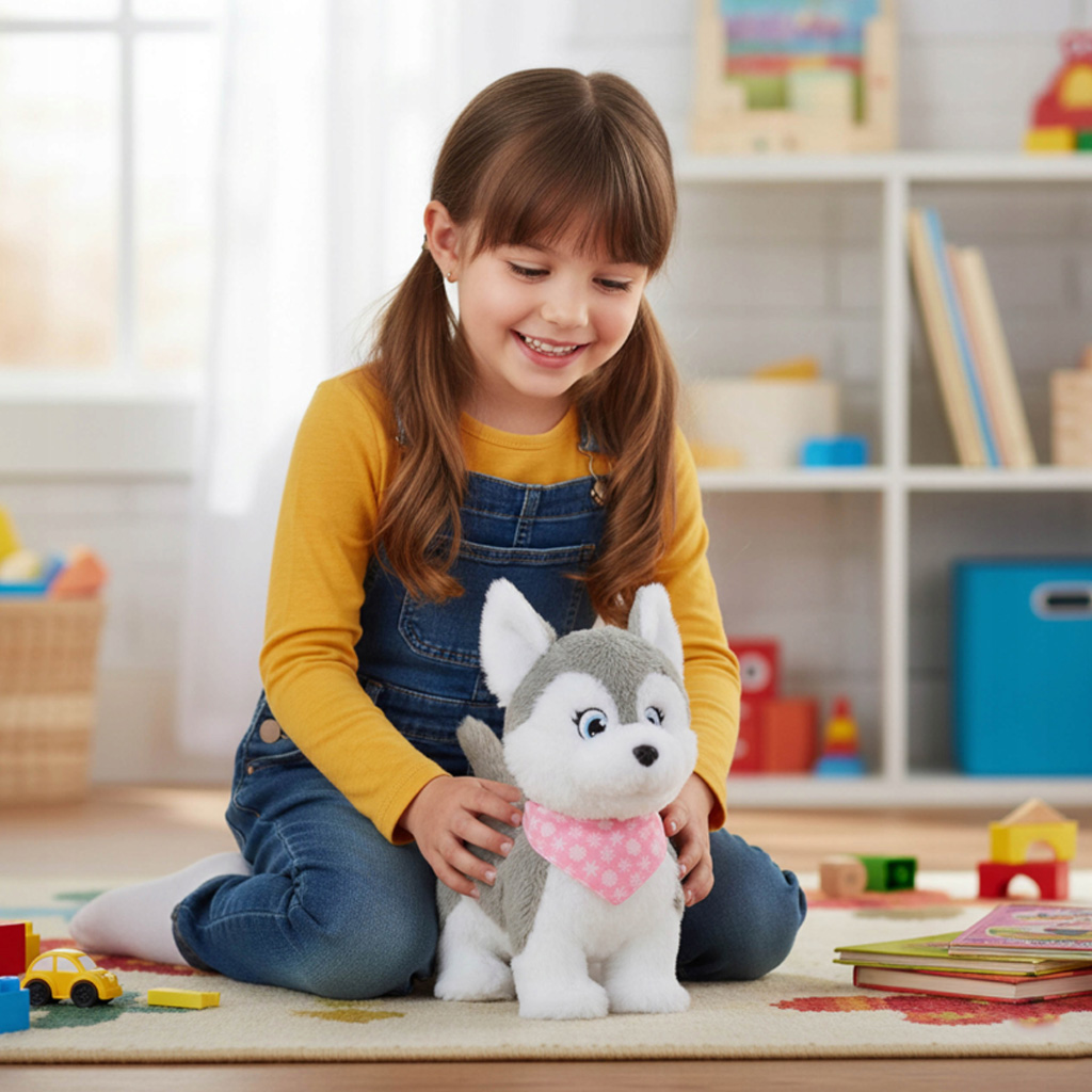 Луна от Интерактивната плюшена кученце - Puppy Luv изображение 5