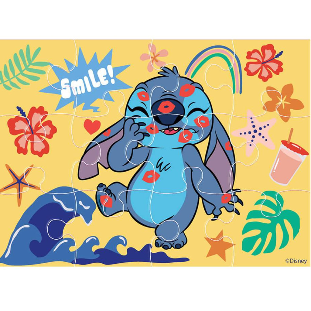 Луна: Пъзел комплект Stitch 4в1 изображение 2