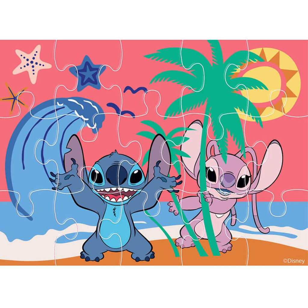 Луна: Пъзел комплект Stitch 4в1 изображение 3