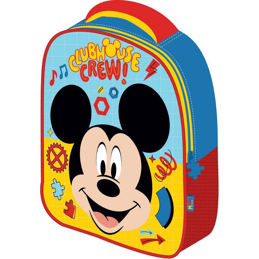 Луна: Раница за детска градина с Mickey Mouse 3D дизайн 26x10x32cm изображение 1
