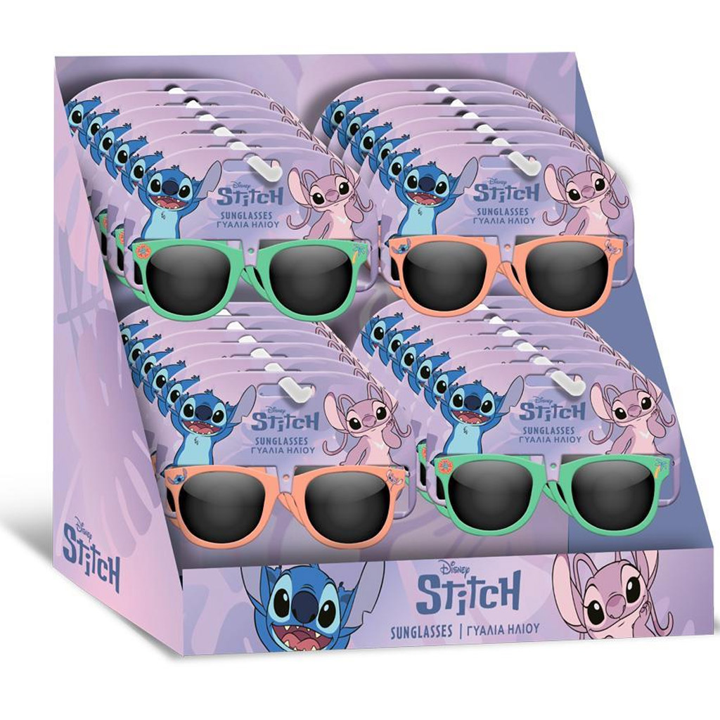 Луна: Слънчеви очила с мотиви Stitch и Angel в 2 варианта 1бр изображение 1