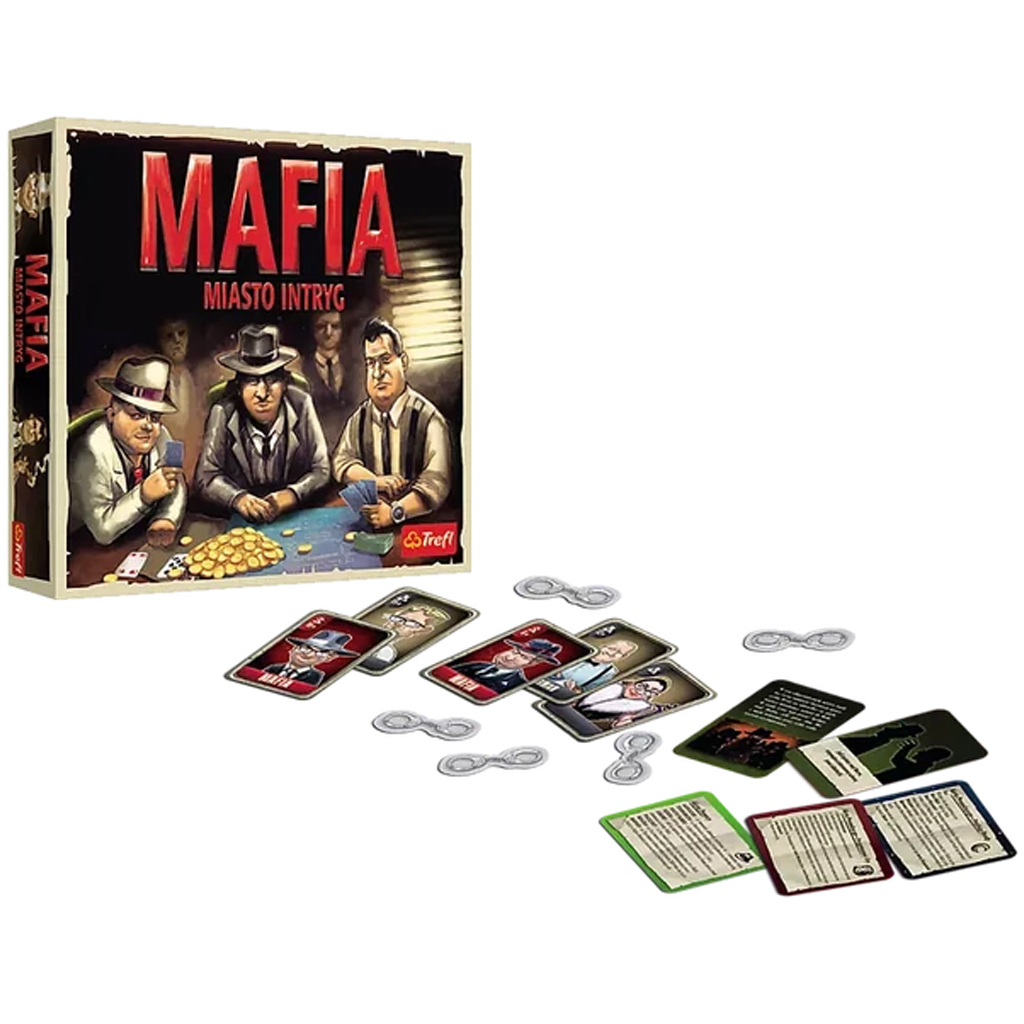 Мафия - Градът на интригите настолна игра - Trefl изображение 2