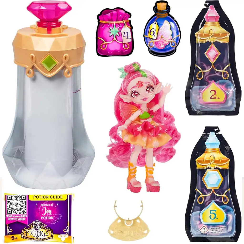 Magic Mixies: Pixlings Faye кукла с фризируем коса изображение 4