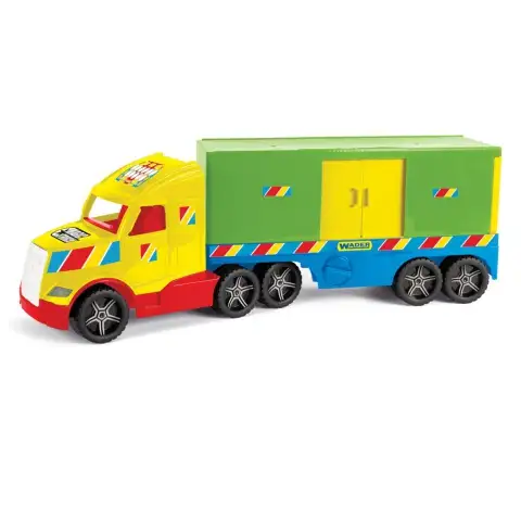 Magic Truck Basic: Камион с ремарке и светлини 80см - Wader изображение 2