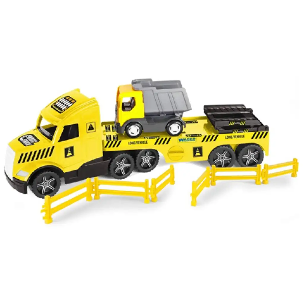 Magic Truck Technic камион с камион 79см - Wader изображение 2