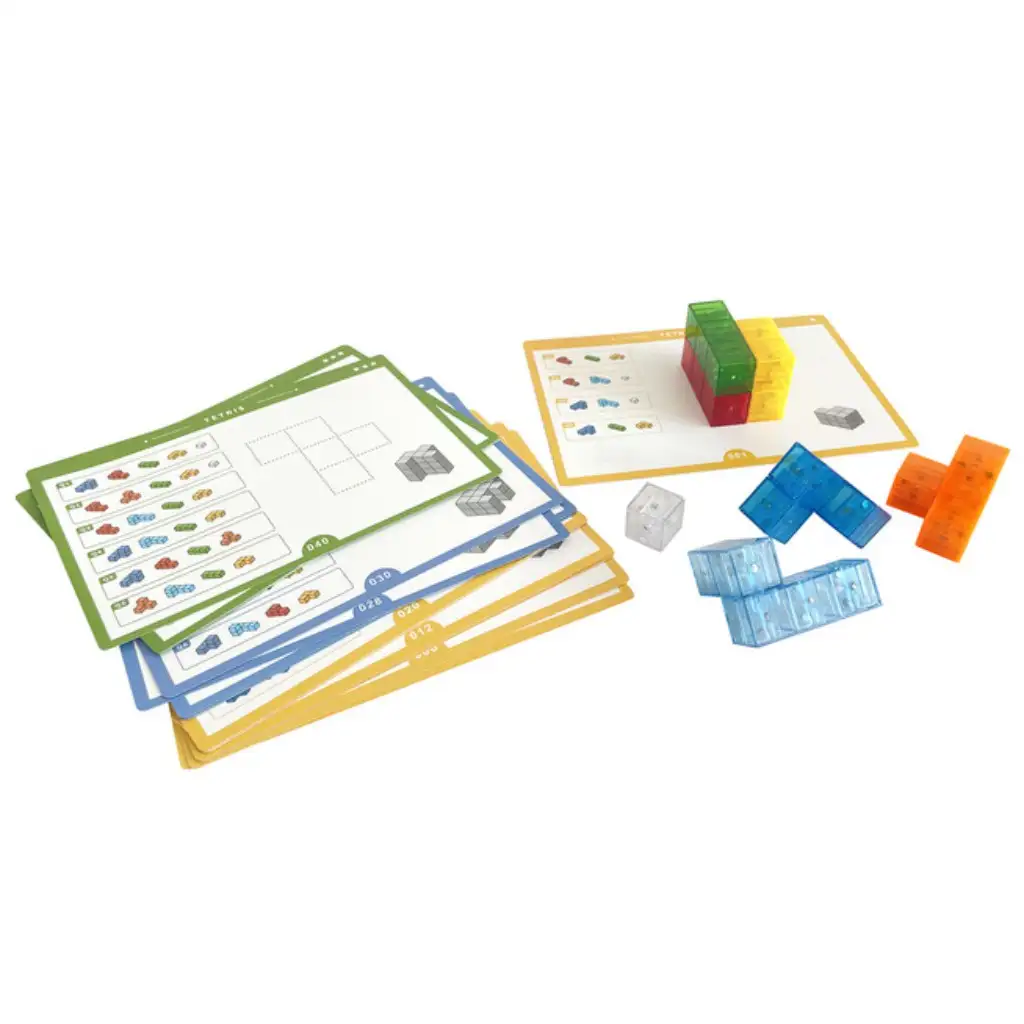 Магнитна логическа игра с 40 карти изображение 2