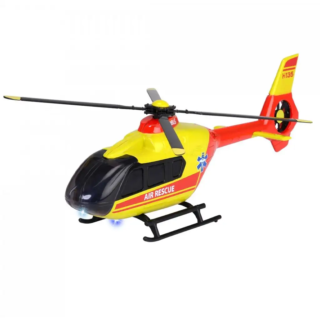 Majorette: Airbus H135 спасителен хеликоптер с светлини и звуци - Simba Toys изображение 2