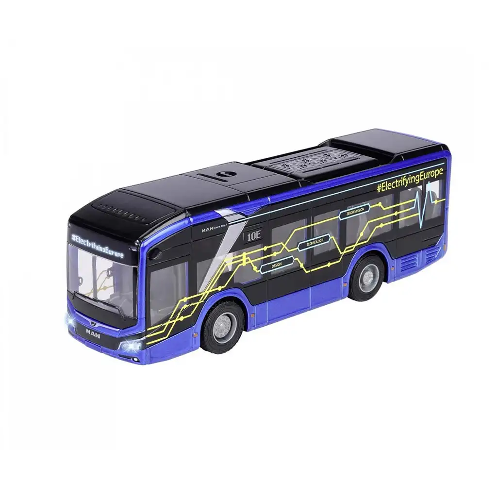 Majorette: автобус MAN Lion's City 10E със светлина и звук - Simba Toys изображение 2