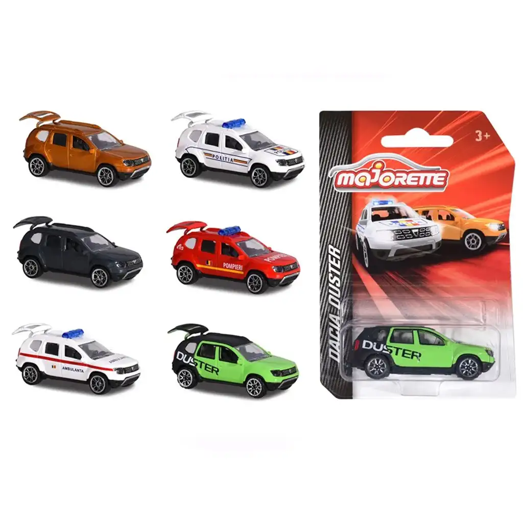 Majorette: Dacia Duster автомобилни модели в различни варианти 1/64 1бр - Simba Toys изображение 1