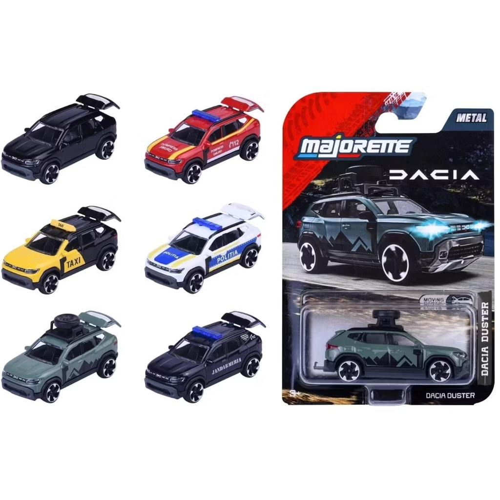 Majorette: Dacia Duster метална количка различни видове, 1 бр - Simba Toys изображение 1