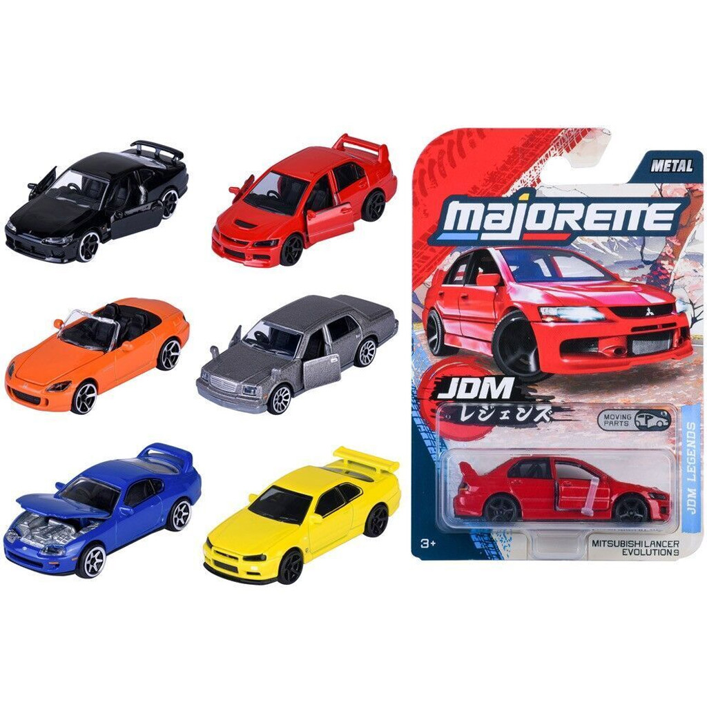 Majorette: JDM Legends премиум количка в различни варианти 1бр - Simba Toys изображение 1
