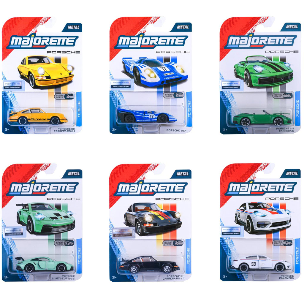 Majorette: Porsche премиум количка в различни варианти 1бр - Simba Toys изображение 1