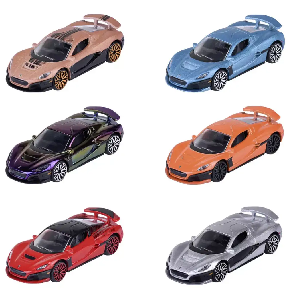 Majorette: Rimac Nevera Edition метални автомобилни модели в различни версии 1/64 1бр изображение 2