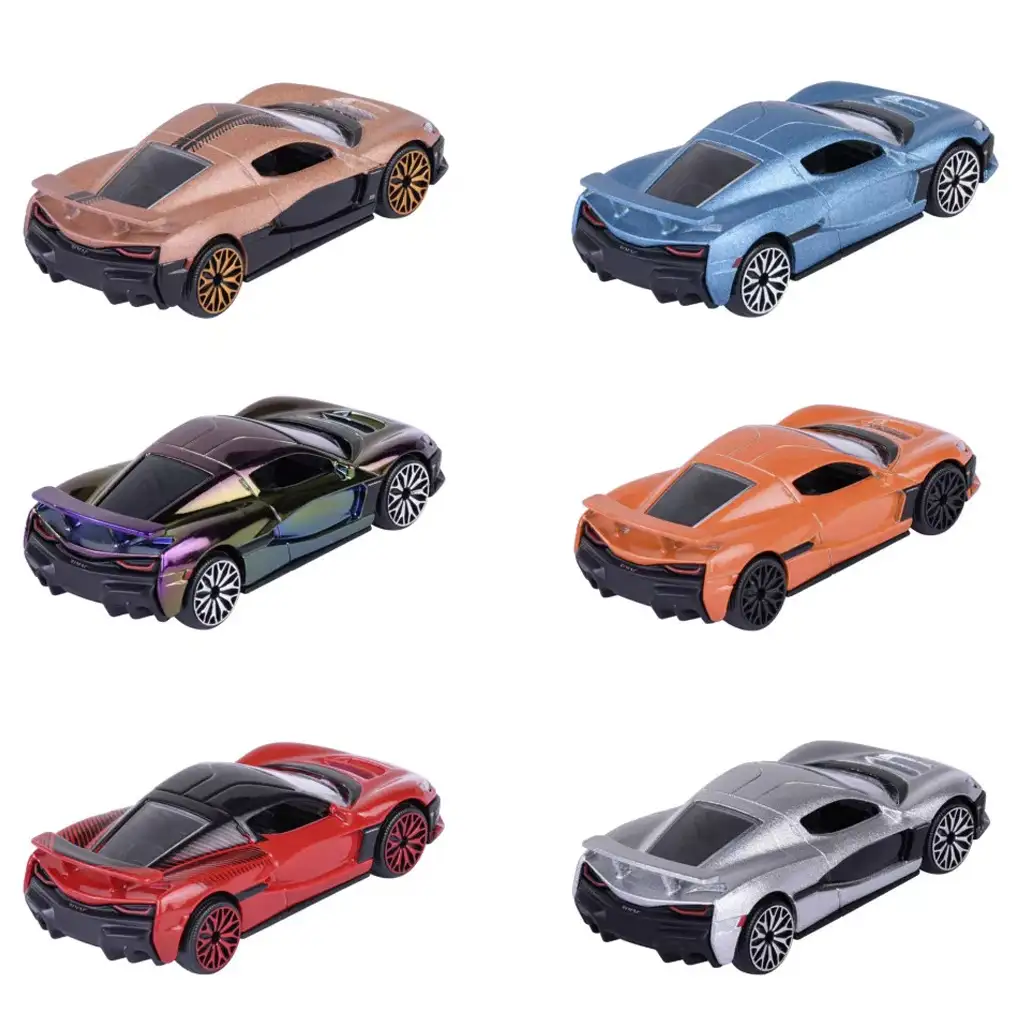 Majorette: Rimac Nevera Edition метални автомобилни модели в различни версии 1/64 1бр изображение 3