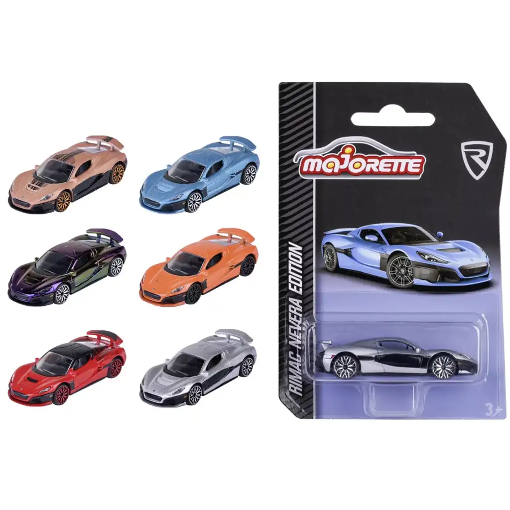 Majorette: Rimac Nevera Edition метални автомобилни модели в различни версии 1/64 1бр изображение 1