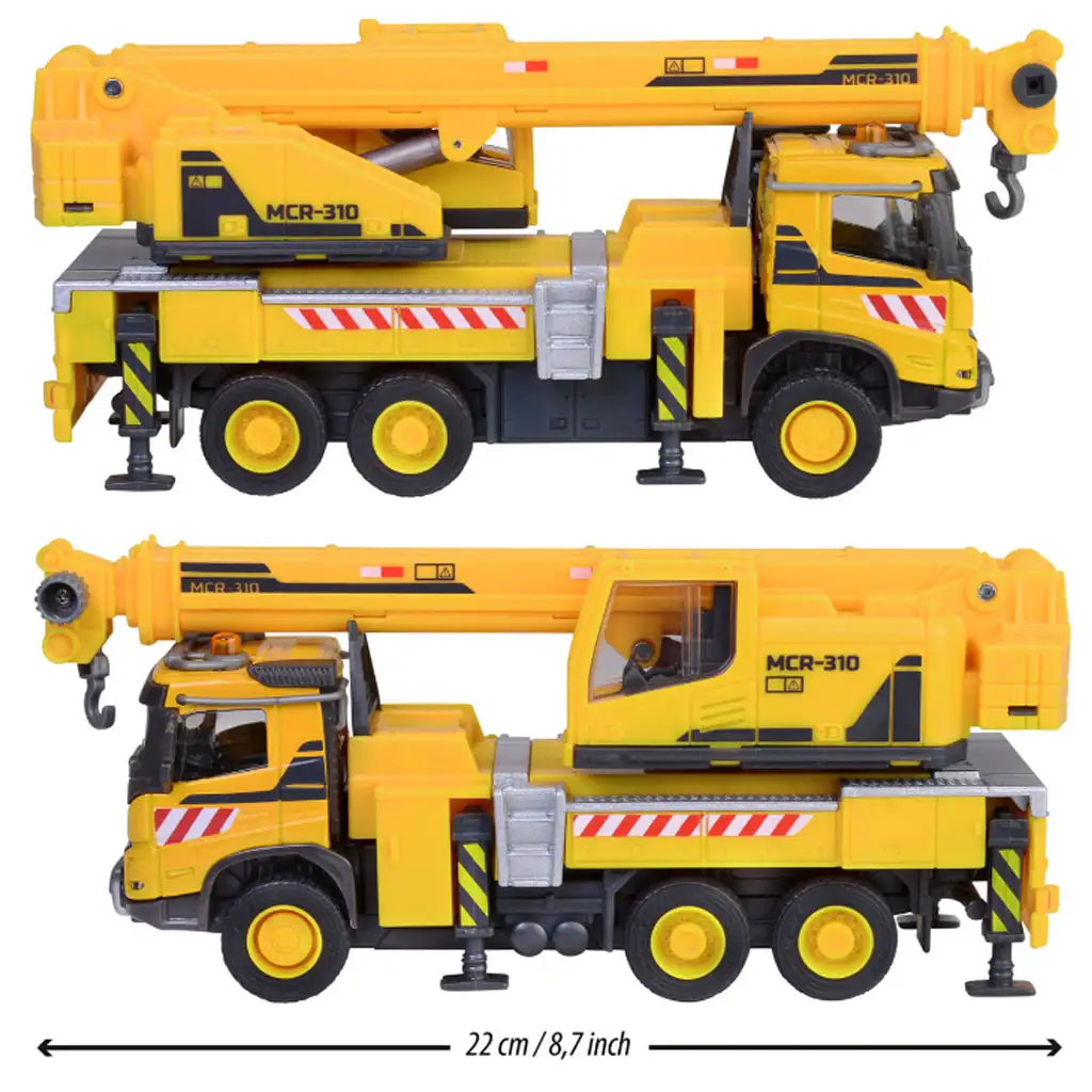 Majorette: Volvo кран за товарни автомобили с светлина и звук 22 см - Simba Toys изображение 2
