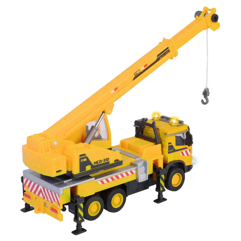 Majorette: Volvo кран за товарни автомобили с светлина и звук 22 см - Simba Toys изображение 3