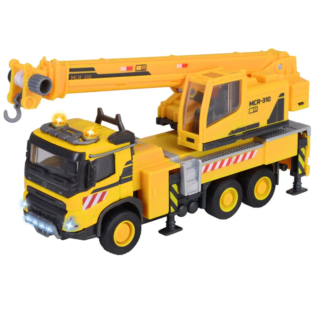 Majorette: Volvo кран за товарни автомобили с светлина и звук 22 см - Simba Toys изображение 4