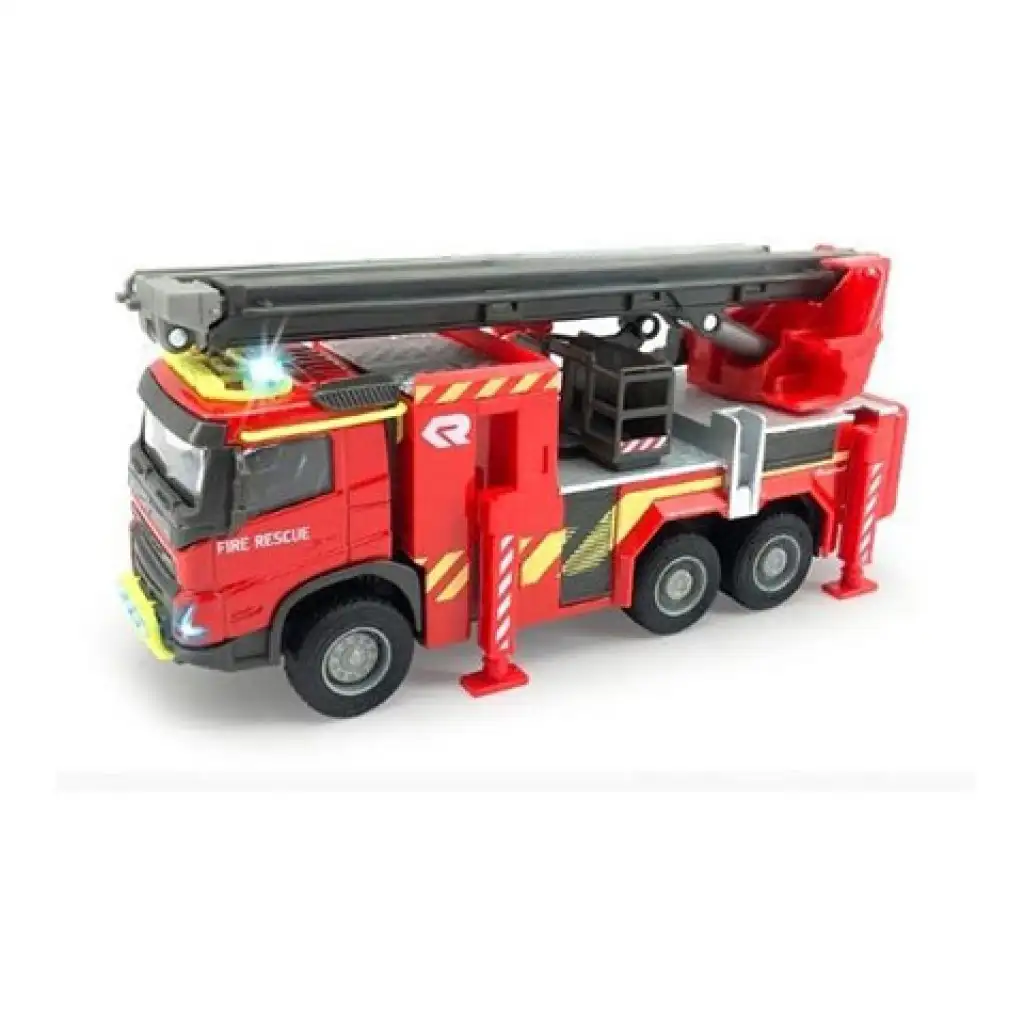 Majorette: Volvo пожарна кола с светлина и звук 19см - Simba Toys изображение 2