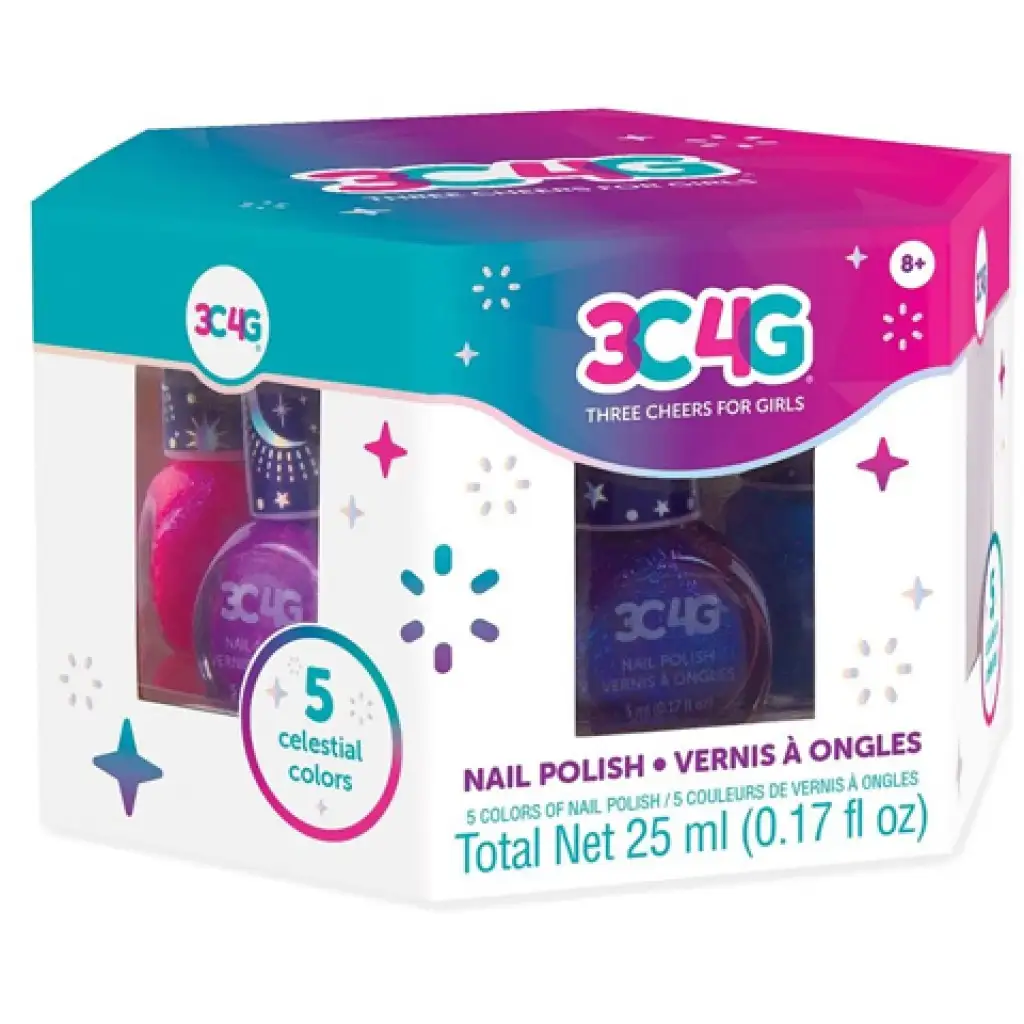 Make it Real: 3C4G небесна колекция комплект с 5 броя лак за нокти изображение 1