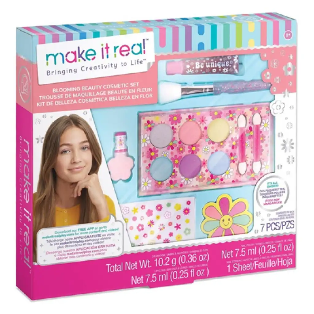 Make it Real: Blooming Beauty комплект за грим с цветя изображение 1