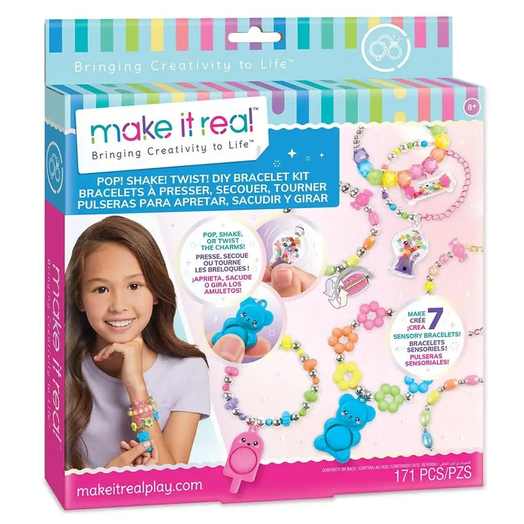 Make It Real: Изработка на бижута, сензорни гривни - Пукай! Разклащай! Завивай! изображение 1