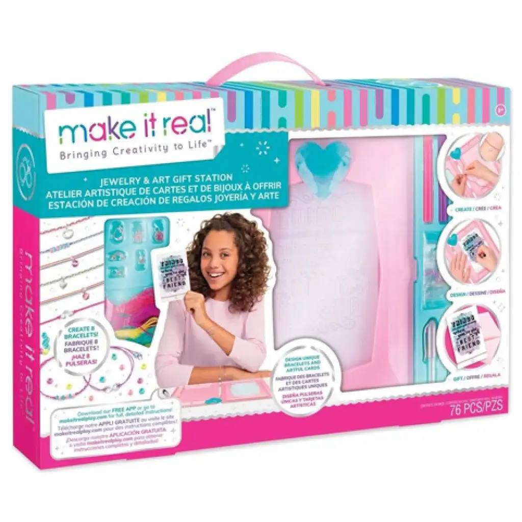 Make it Real: Изработка на изкуство и бижута комплект за подаръци изображение 1