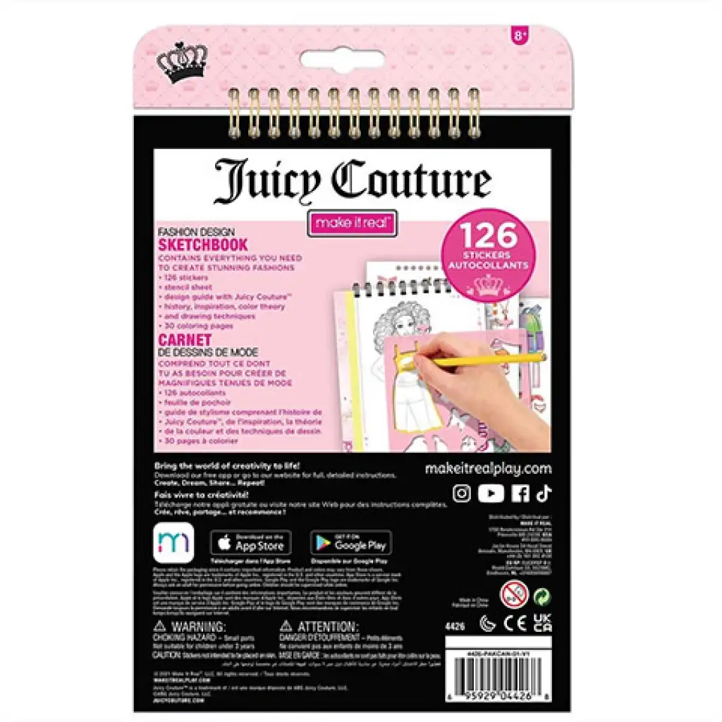 Make It Real: Juicy Couture дизайнерски тетрадка изображение 2