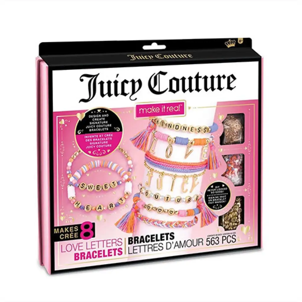 Make It Real: Juicy Couture гривни - Буквите на любовта изображение 1
