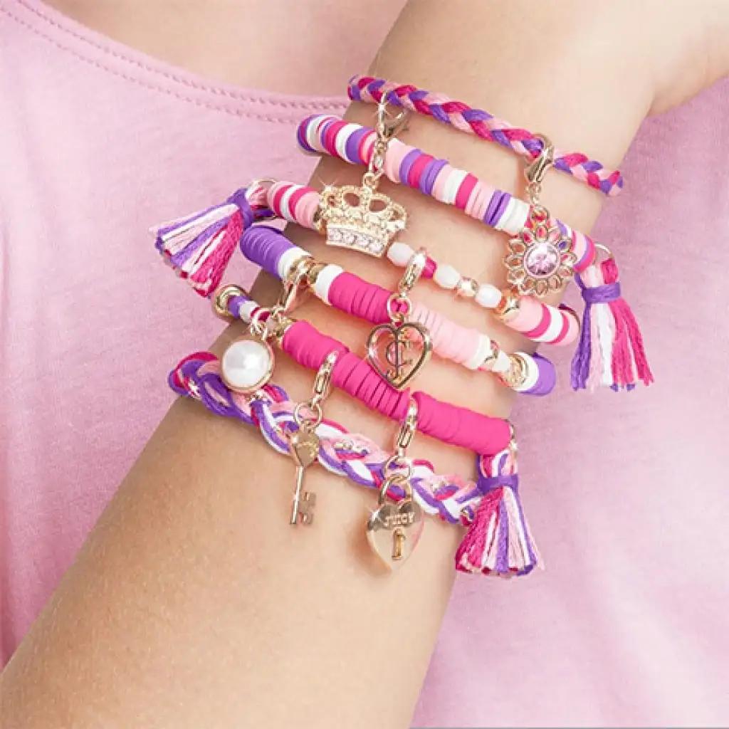Make It Real: Juicy Couture гривни - Гламурни пискюли изображение 4