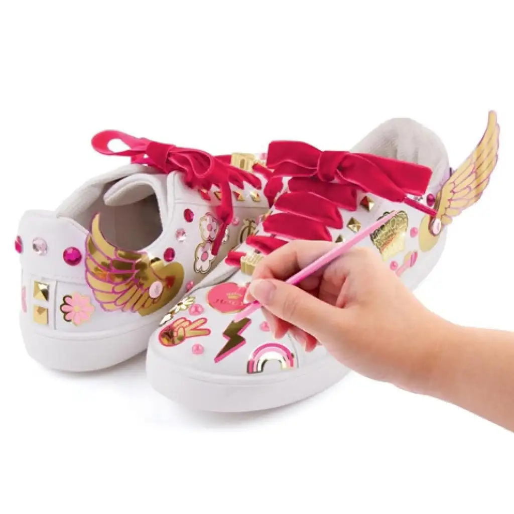 Make it Real: Juicy Couture -  Sticker Chic обувка декорираща креативен комплект изображение 4