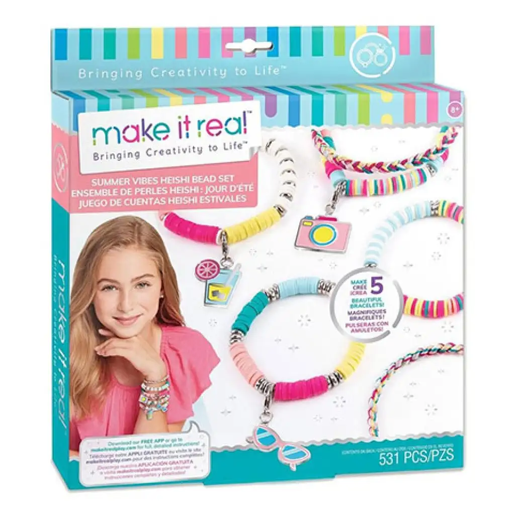 Make It Real: Комплект за изработка на бижута DIY - Летен Настрой изображение 1