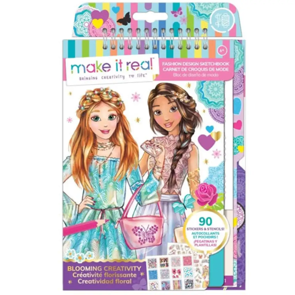 Make it Real: Моден дизайнерски скицник с аксесоари - Романтични рокли изображение 1