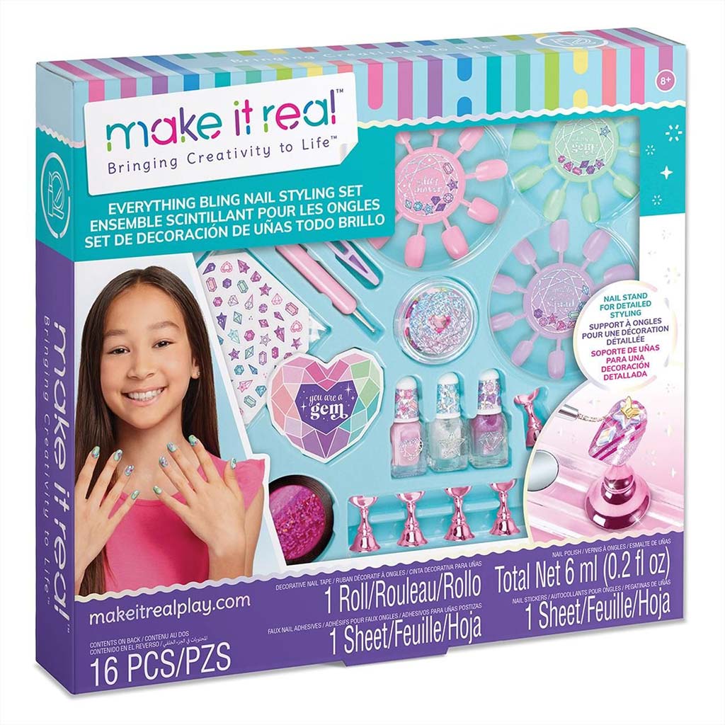 Make It Real: Всичко, което блести комплект за декорация на нокти изображение 1