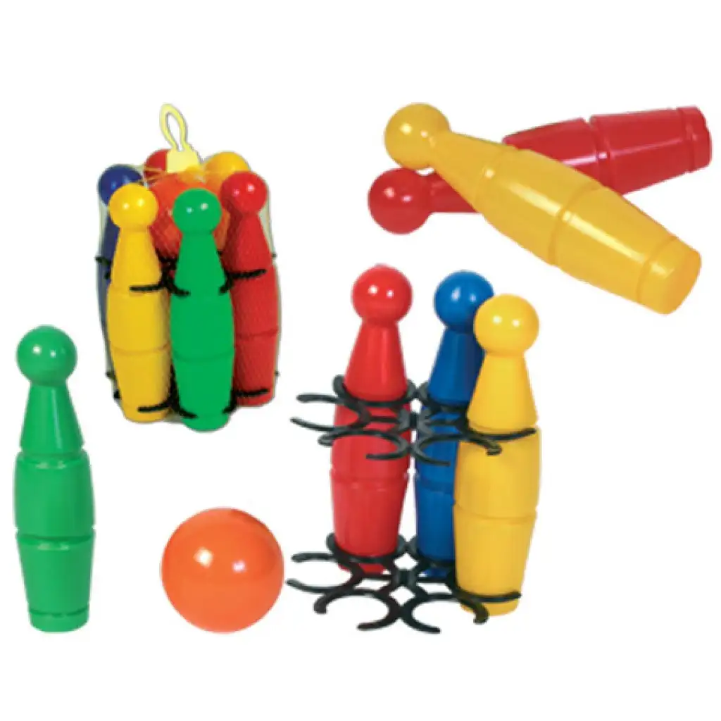 Комплект малки кегли 6 бр. - D-Toys изображение 1