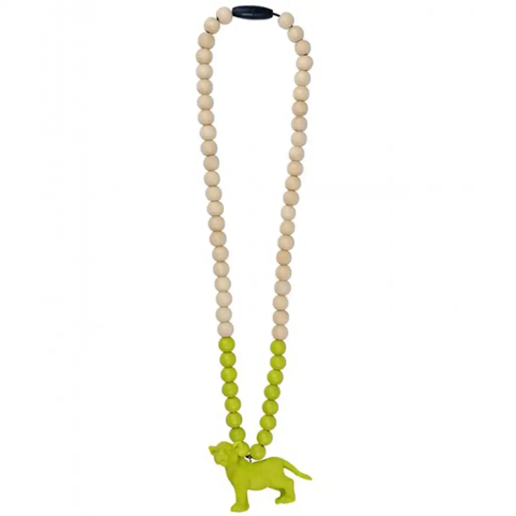 Малко диво коте тигър necklace изображение 1