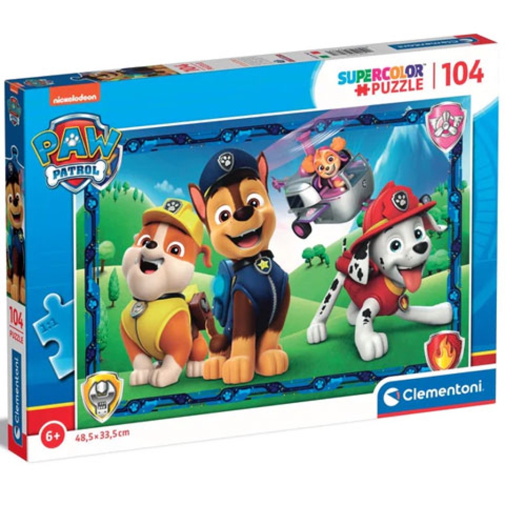 Mанчовци патрул Supercolor пъзел 104бр - Clementoni изображение 1