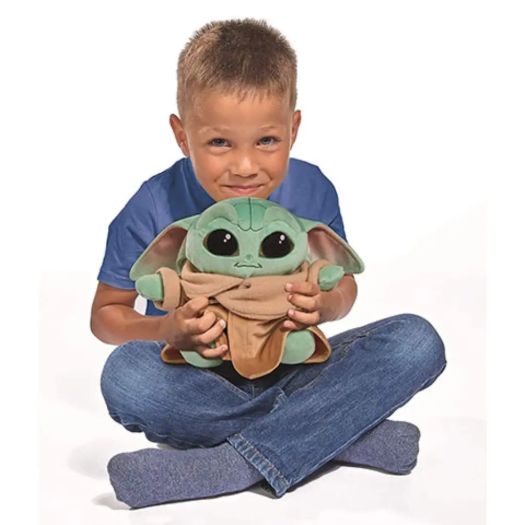 Мандалорецът: Плюшена фигурка на Бебе Йода 25 см - Simba Toys изображение 2
